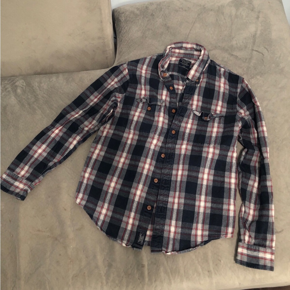 Men’s Abercrombie and Fitch flannel size large